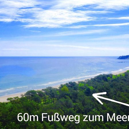 Strandhaus Ruegen - Meerblick, Sauna, Kamin & Whirlpool بابي المظهر الخارجي الصورة