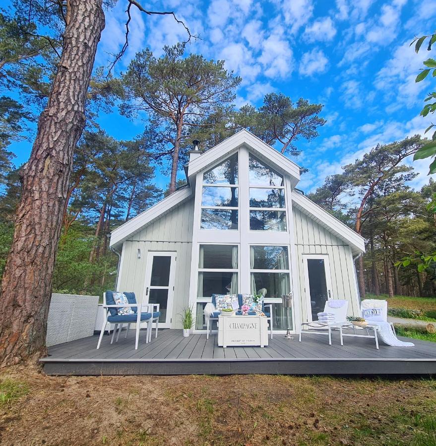 Strandhaus Ruegen - Meerblick, Sauna, Kamin & Whirlpool بابي المظهر الخارجي الصورة
