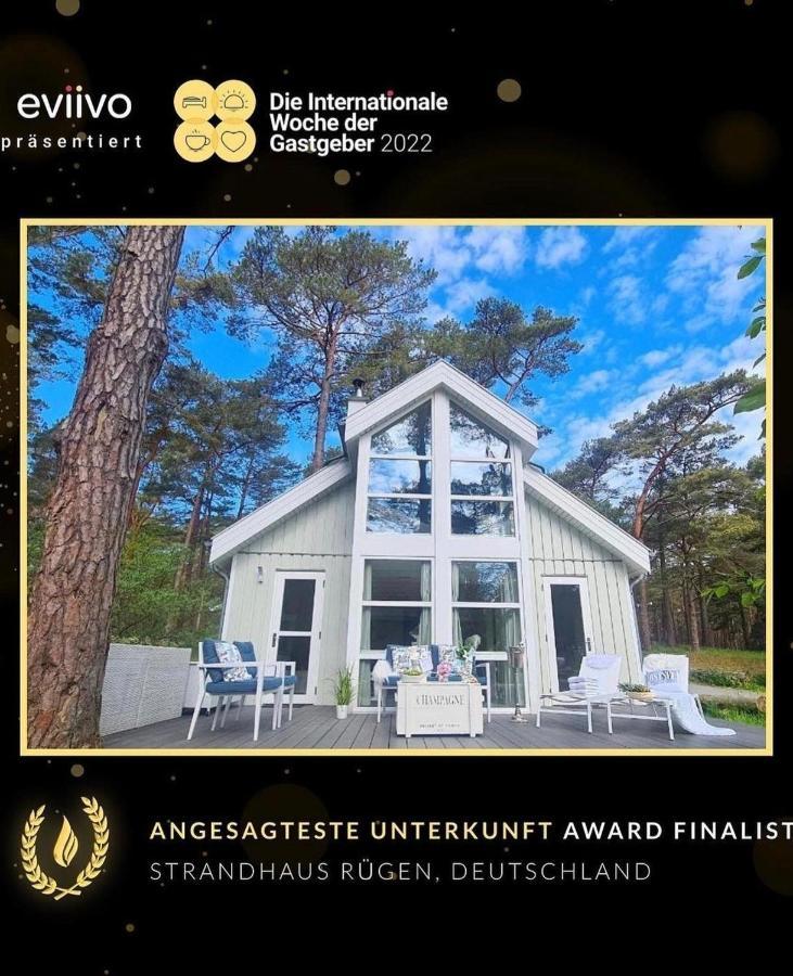 Strandhaus Ruegen - Meerblick, Sauna, Kamin & Whirlpool بابي المظهر الخارجي الصورة